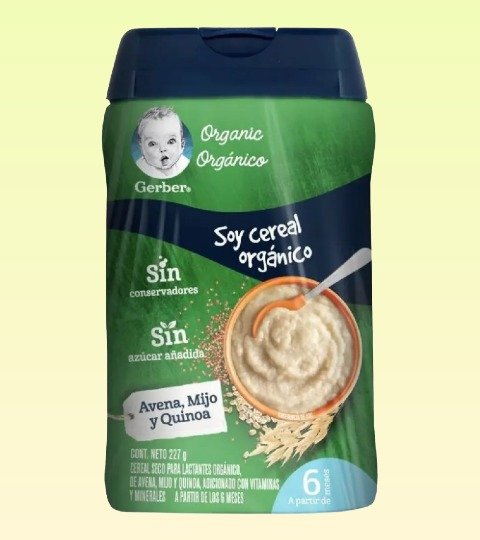 Cereales para bebé Gerber