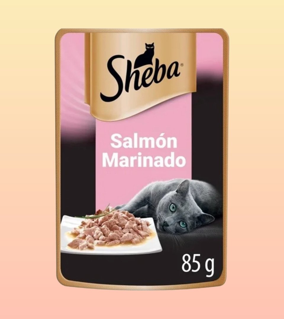 Salmón par gatos Sheba Filetes Selectos